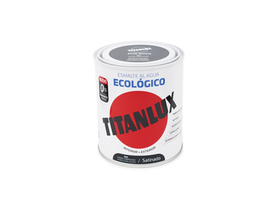 Esmalte Al Agua Ecologico Satinado TITANLUX