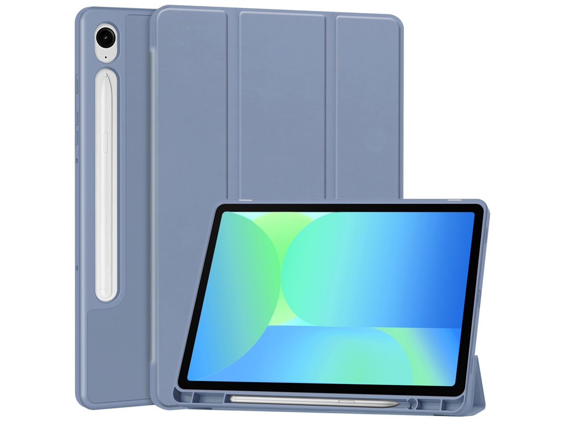 Capa Para Samsung Galaxy Tab S10 Fe Sm-x520/sm-x526b Roxo Lavanda