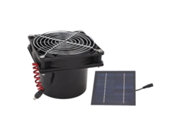 Veloriskku-ventilador De Extração Solar Eficiente Kit De Painel Solar 50w 5‑12v Dissipação De Calor