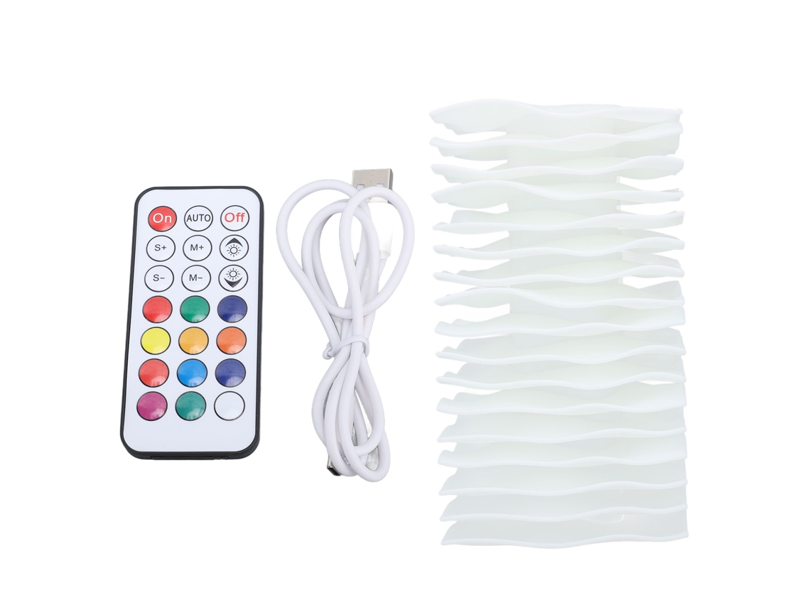 2026-lámpara Nocturna Rgb 3w Con Control Remoto Y Táctil, Luz Ambiental Para Dormitorio, Habitación O Dormitorio Universitario