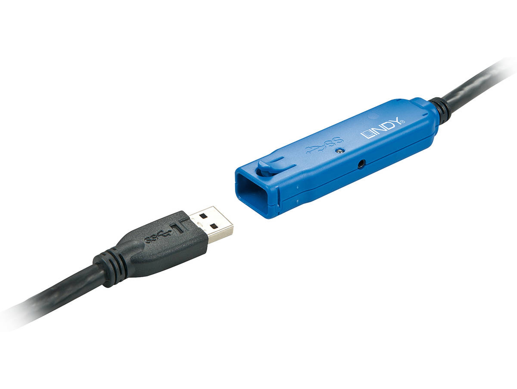 Cable Adaptador LINDY USB3.0 para USB3.0 Negro 10m