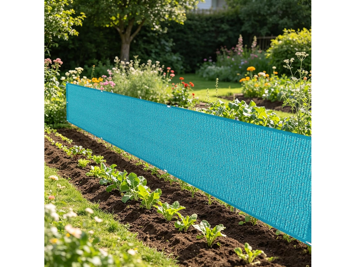 100 X 180 Cm, Mampara Privacidad, Hdpe, Protección Uv, Para Balcón