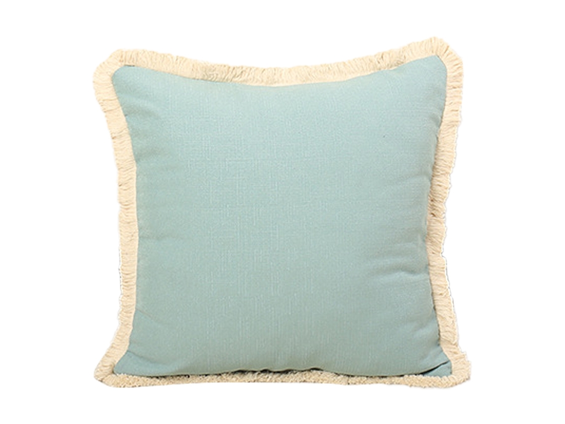 Funda De Almohada De Lino De Color Sólido: Adecuada Para Sofá, Dormitorio Y Bicicleta.