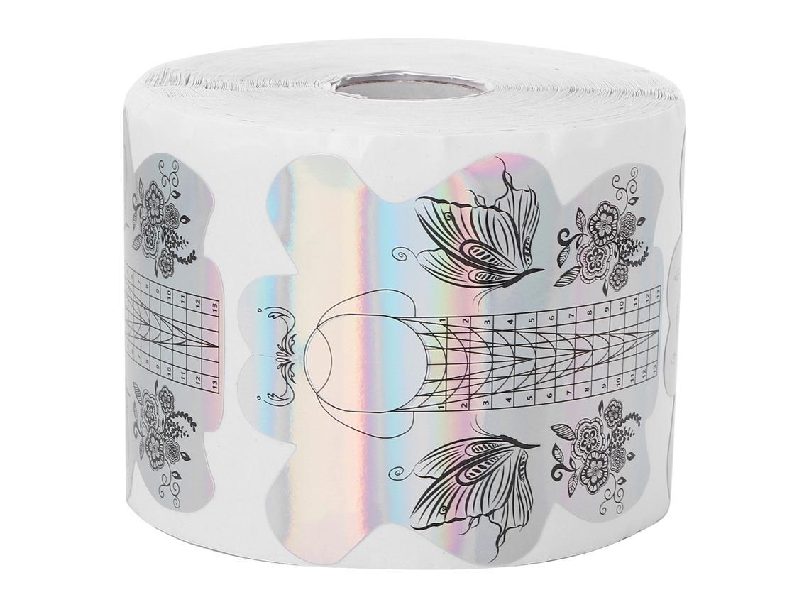300 Moldes Autoadhesivos De Gel Para Uñas, Ideales Para Extensiones De Uñas Y Manualidades Femeninas.