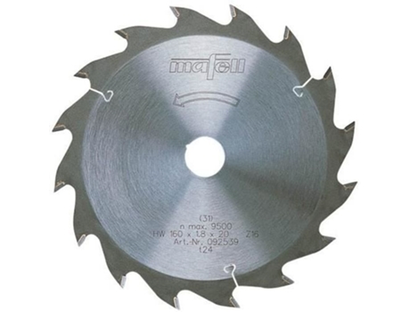 Hoja De Sierra De Carburo Para Dientes Alternativos Kss80 MAFELL Z12 237X18 2 5X30 Mm 92590