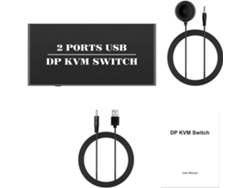 El Eficiente Interruptor Dp 2 En 1 Admite La Conmutación De Dos Cables.