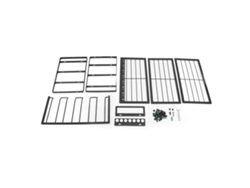 Organizador de herramientas eléctricas de pared, 4 niveles para taladros de garaje, resistente estante de metal