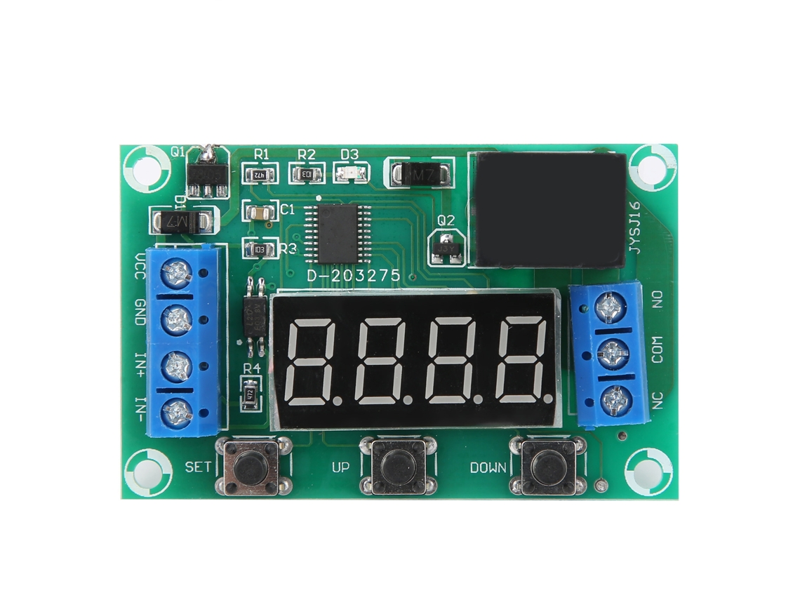 2026velora-módulo De Relé Temporal Yx-sj13 20a 31 Modos Control De Retardo Ciclo 24v Placa Industrial