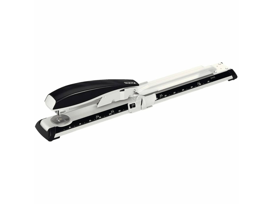 Grapadora de brazo largo Leitz Nexxt, capacidad de grapado 40 hojas, profundidad de inserción hasta 300 mm, para grapas 24/6, 24/8 o (5560 Esselte Leitz)