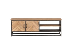 Maison Exclusive - Mueble Para Tv De Madera Maciza De Acacia 120x30x40 Cm