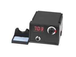 Kit de herramientas para pirograbado, temperatura ajustable, 33 puntas de alambre, negro.