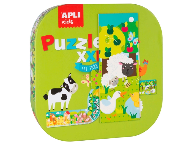 Puzzles APLI KIDS La Granja (12 piezas)