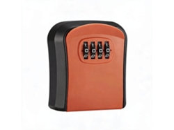 Caja De Llaves Chrui Segredo 4 Dígitos 8x4x9.5cm (naranja)