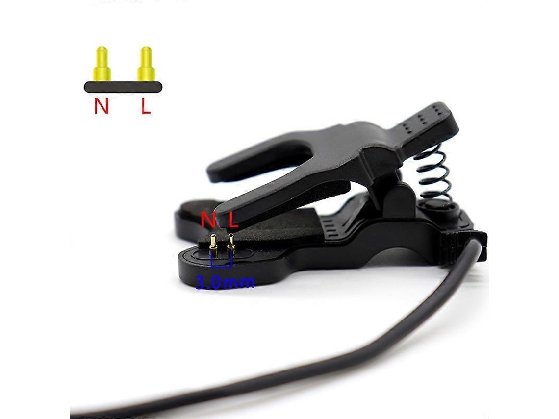 Cable de carga USB para reloj inteligente TW64/68 con clip de 2/3 pines y cable de 3/4/7 mm para bicicleta eléctrica Ly