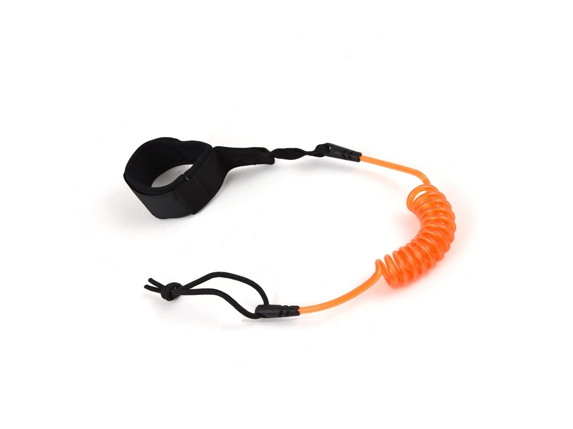 Corda De Tornozelo Para Prancha De Surf E Sup 1.2m/4ft Elástica Enrolada Segura Outdoor
