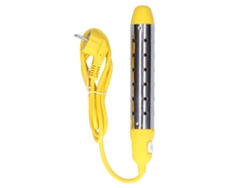 Calentador de inmersión eléctrico portátil de 2500W 220V con apagado automático y protección anti-quemaduras.