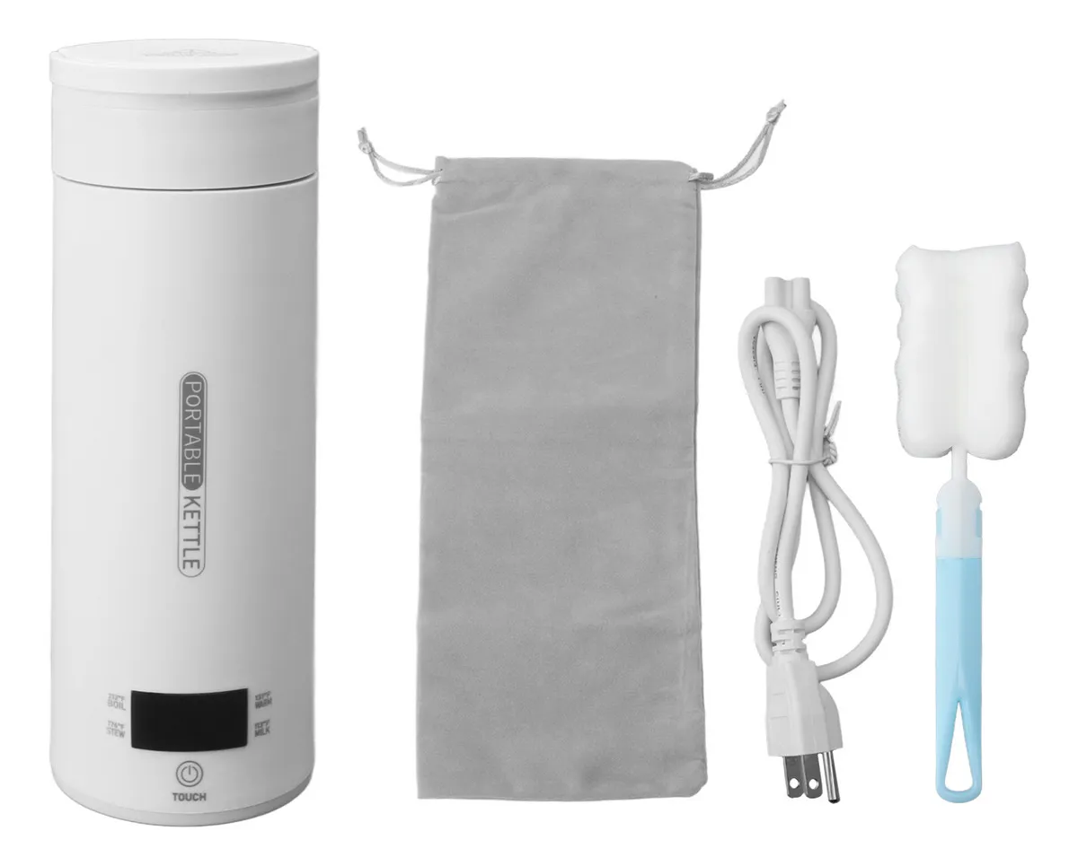 Hervidor eléctrico portátil pequeño para viajes, 4 configuraciones preestablecidas vayotoy