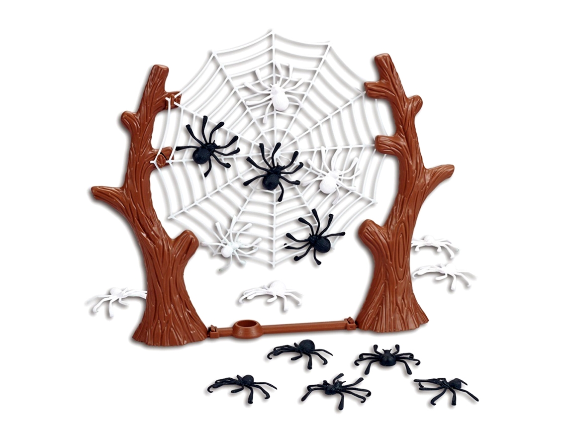 Rebe-juego De Mesa Divertido De Saltar Arañas Web Para Niños Juguete Interactivo Familiar