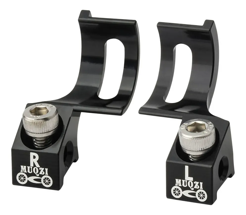 Adaptadores de abrazadera Shimano, negros, izquierdo y derecho vayotoy