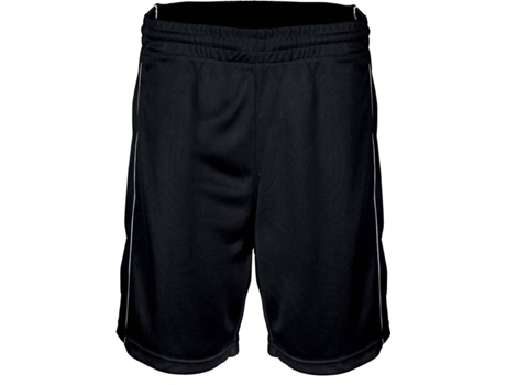 Pantalones Cortos para Hombre PROACT Baloncesto Negro (4XL)