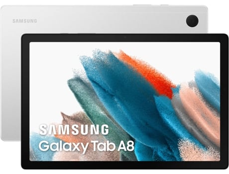 Tablet SAMSUNG Galaxy Tab A8 4G (10.5'' - 128 GB - 4 GB RAM - Wi-Fi+4G - Plata)