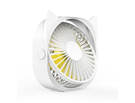 Mini Ventilador VOINEE USB Silenciosa 3 Velocidades Blanco