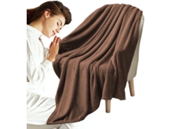 Manta Grande De Forro Polar | Cálida, Reversible, Lavable, 150 X 109 Cm, Ligera, Para El Hogar, Invierno Y Dormitorio.