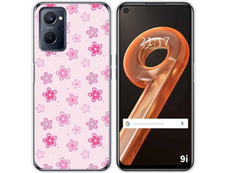 Carcasa Realme 9i TUMUNDOSMARTPHONE Dibujos Flores Multicolor