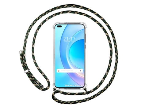 Carcasa Huawei Honor 50 Lite 5G / Nova 8i TUMUNDOSMARTPHONE Colgante Verde