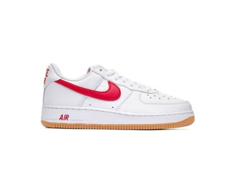 Zapatillas Retro de Hombre NIKE Air Force Low Piel Blanco (48.5)
