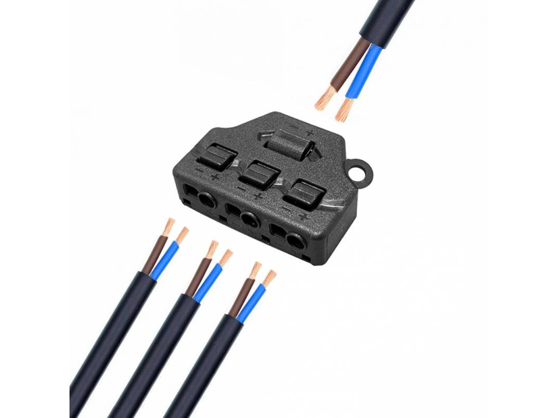 Distribuidor 1*2 a 3*2 cables 0-42V/9A