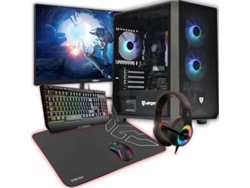 Juegos de escritorio • Monitor 24 100hz • Teclado y ratón Krom Kenia • AMD Ryzen 5 8600g 32gb Ram DDR5 1 Tb M.2 Ssd Trendingpc