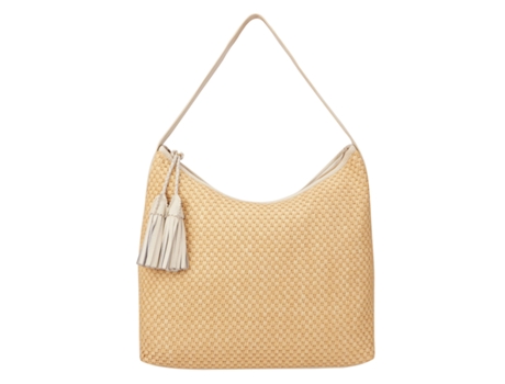 Bolso de Mujer HOUSE OF SILVIANO Hobo Julio Silviano Beige (Talla Única)