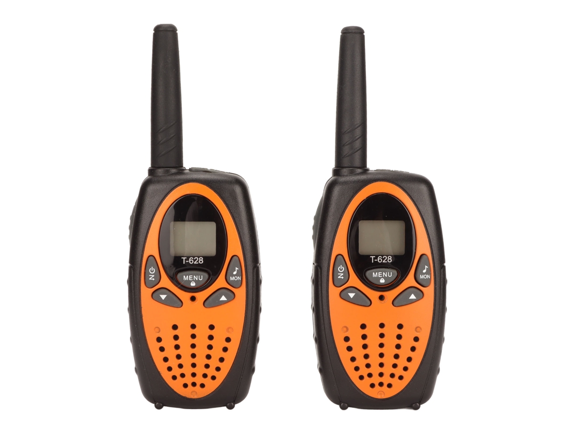 Mini Walkie-talkie Portátil Manos Libres Bidireccional Con Reducción De Ruido Para La Familia, Los Niños Y Para Acampar.