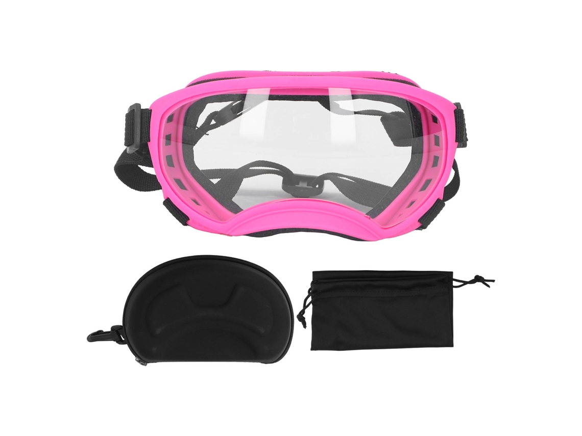 Gafas De Sol Rosas Con Protección Uv Y Resistentes Al Viento Para Perros