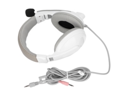 Auriculares Con Cable De 3,5 Mm Con Micrófono Bh3688 Para Xbox Ps4, Color Blanco.