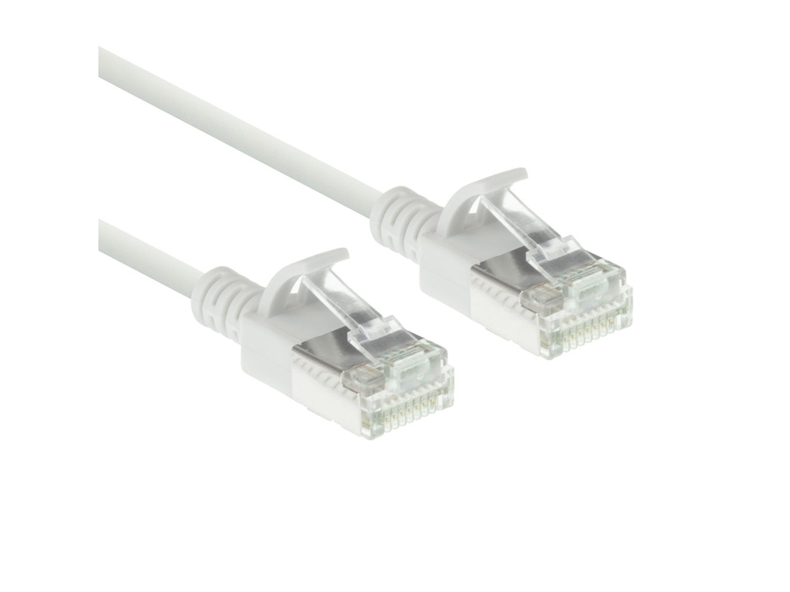 Cable de red DC6910 blanco de 10 m Cat6a U/FTP Act (STP)