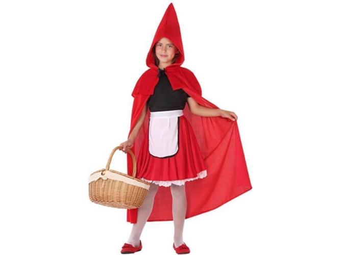Disfraz de Niña DISFRAZZES Caperucita Rojo (Talla: 10 a 12 años)