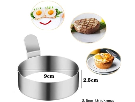 Molde para huevos fritos Molde para panqueques antiadherente para huevos escalfados