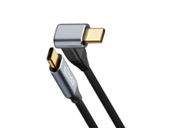 Cable Usb-c A Usb-c Compatible Con Steam Deck — 10gbp Datos, Carga Rápida 100w Pd, Vídeo 4k 60hz, Aleación De Aluminio + Trenzado De Nylon (0.5/1/1.5/