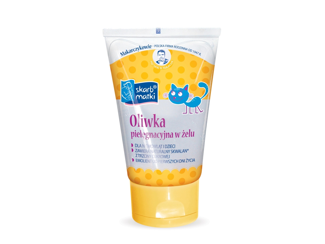 Aceite en gel hidratante con vitamina E para bebés y niños 125 ml Firma Rodzinna Makarczykowie