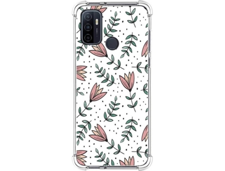 Carcasa Oppo A53 TUMUNDOSMARTPHONE Dibujos Antigolpes Flores 01 Multicolor