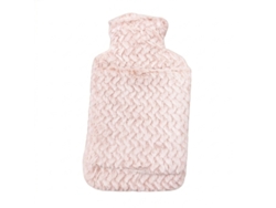 Bolsa De Água Quente Com Forro E Manga - Padrão Bk Rsd-01 Rosa Pálido