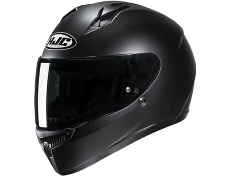 Casco HJC C10 Solid Color Semi-mate Negro Talla XL