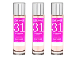 3x CARAVAN Perfume de Hombre Nº31 - 150ml