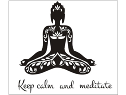 4 Láminas De Delicadas Pegatinas Decorativas De Yoga Para Pared, Ideales Para El Hogar. Vinilos
