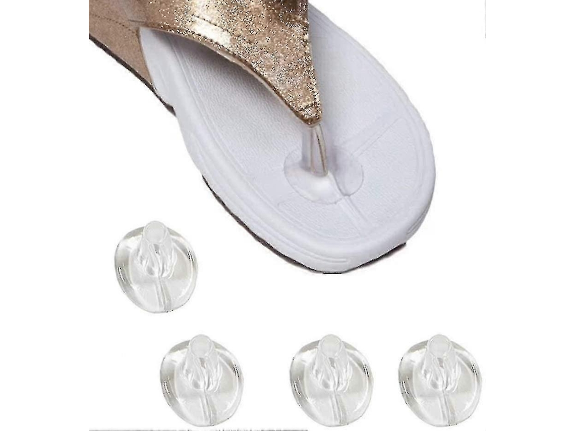 5 Pares Protectoras De Dedos De Silicona Transparentes Para Sandalias Almohadillas Antideslizantes Y Antiampollas Reutilizables