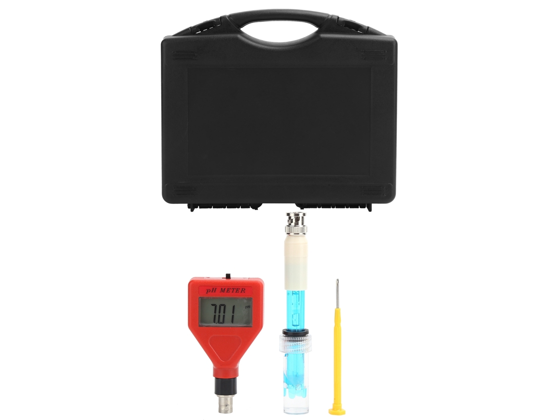 Medidor De Ph Digital Con Pantalla Lcd Para Piscinas, Spas, Acuarios, Laboratorios Y Análisis De La Calidad Del Agua.
