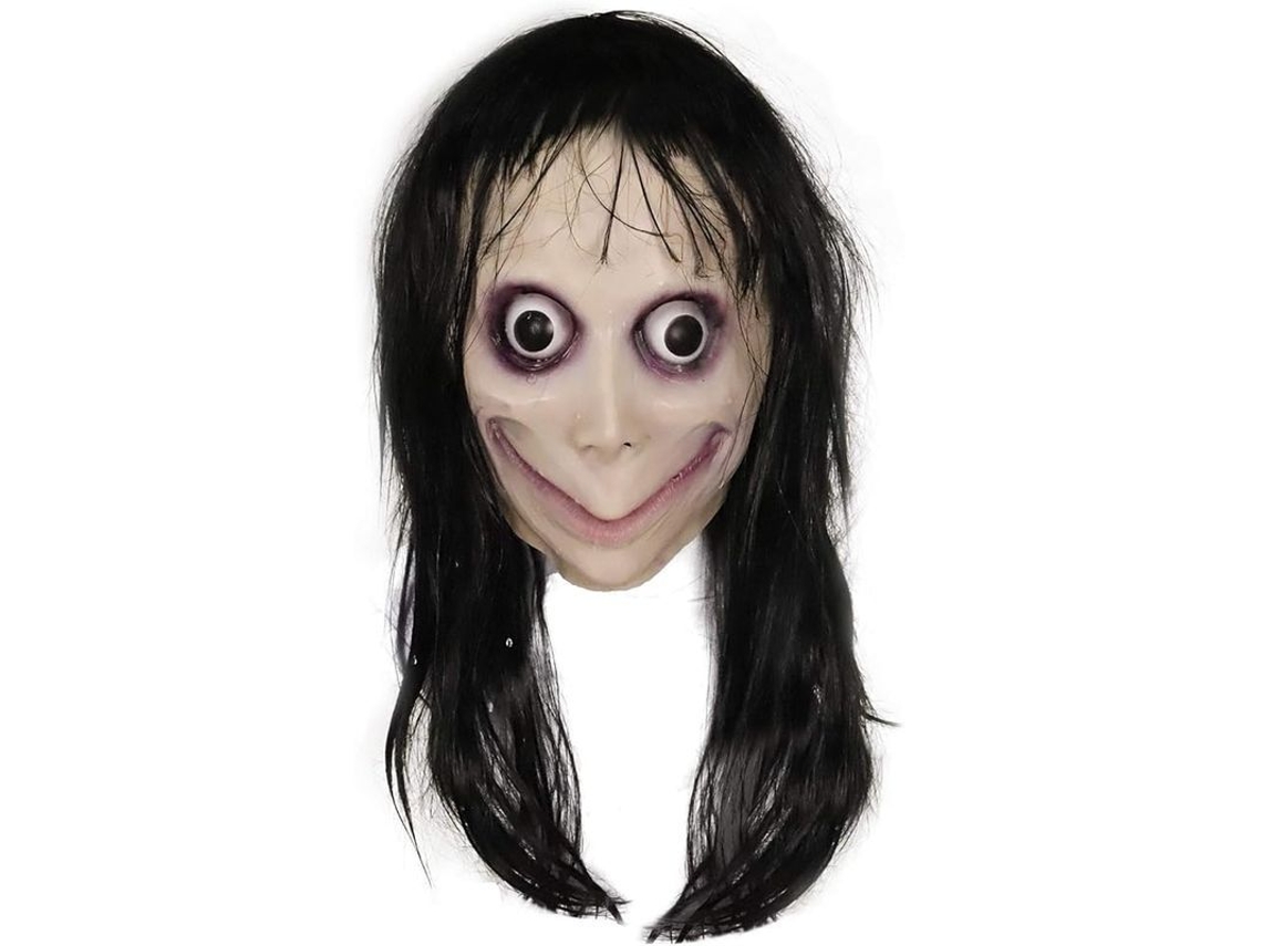 Máscara De Momo Aterradora, Máscara De Monstruo Espeluznante, Máscara De Látex Para Fiesta De Disfraces De Halloween Para Adultos