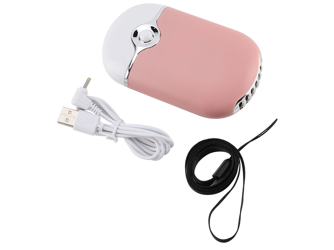 Ventilador USB sin aspas de color rosa